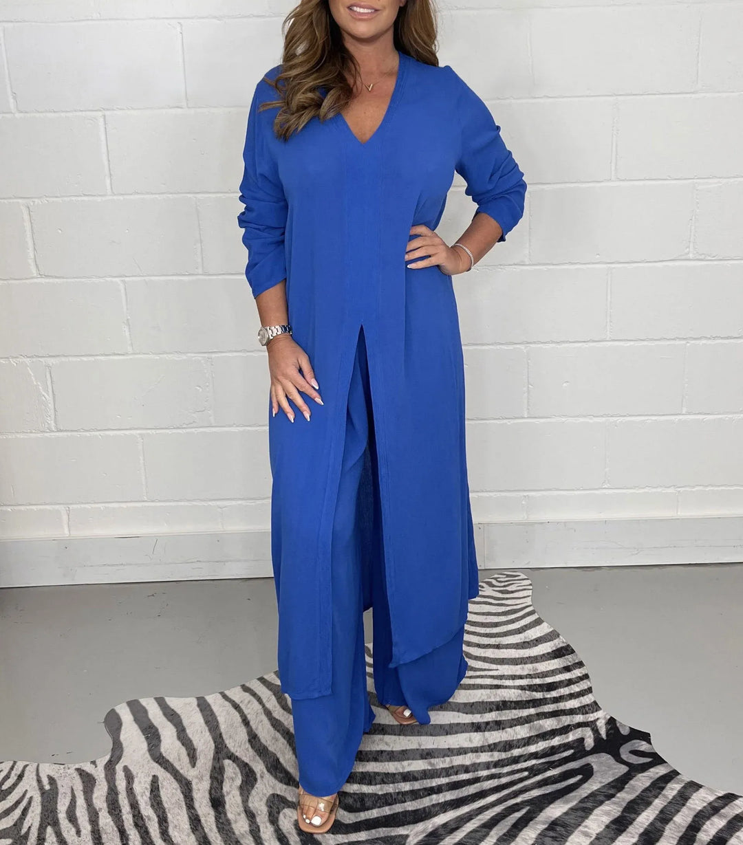 Jenny™ | Long Top and Trousers Set