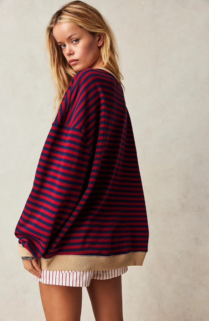 Mana™ | Striped Oversized Sweater