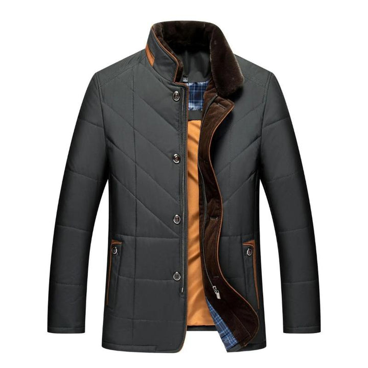 Simeon | Men's stand collar winter jacket