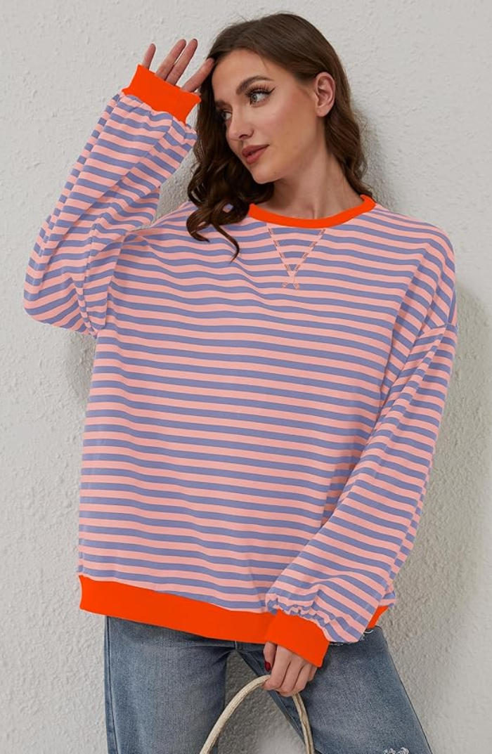 Mana™ | Striped Oversized Sweater