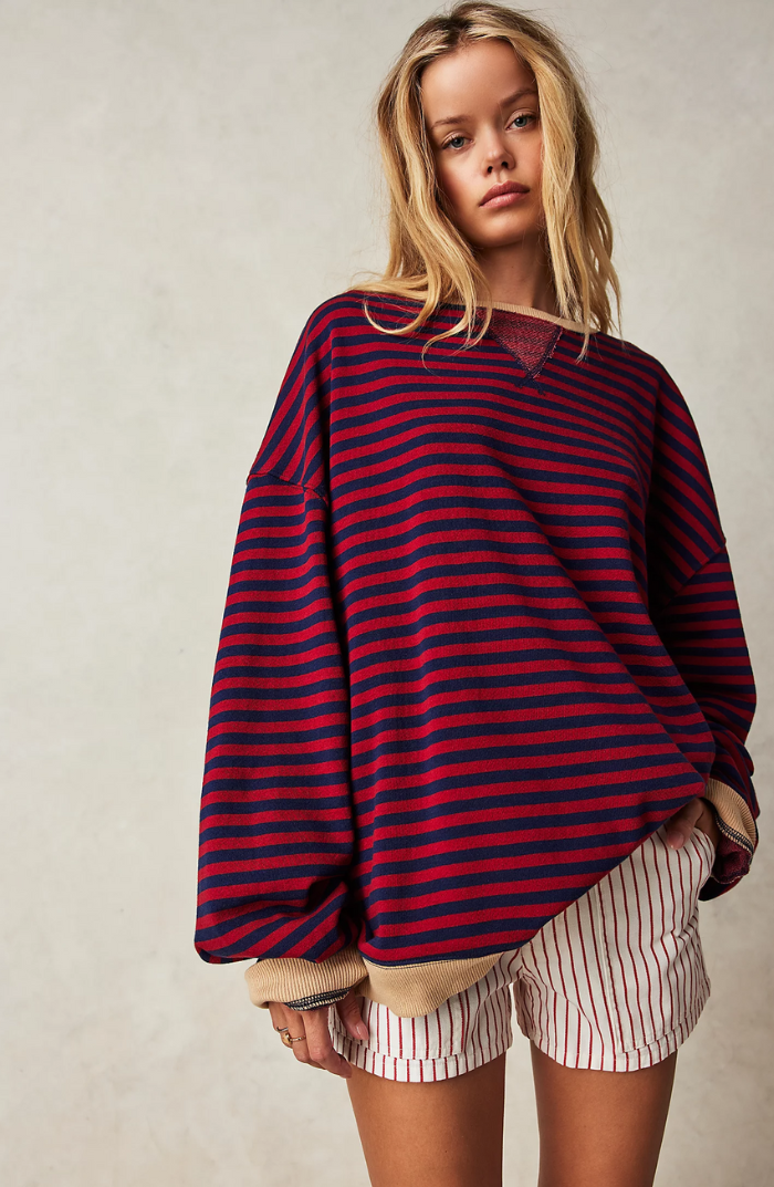 Mana™ | Striped Oversized Sweater