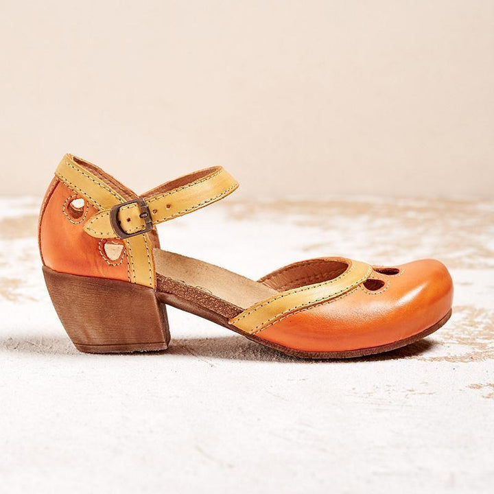 Sinead Sandals With Low Heels