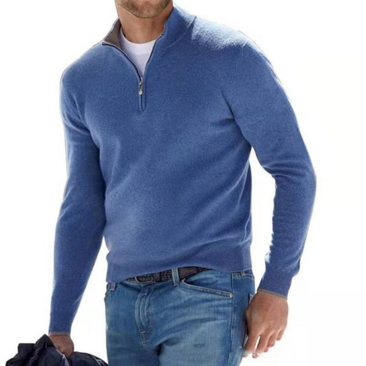 Mason - Comfortable zip-up sweater