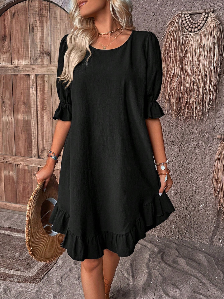 Oriana™ Dress Puffed Sleeves