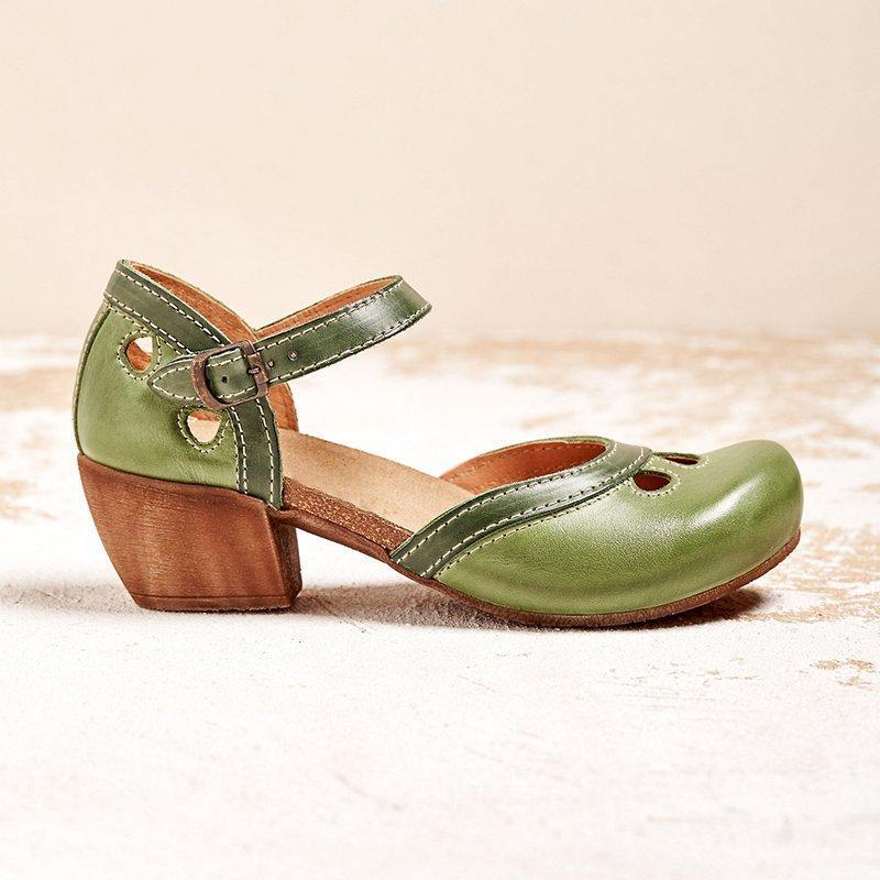 Sinead Sandals With Low Heels