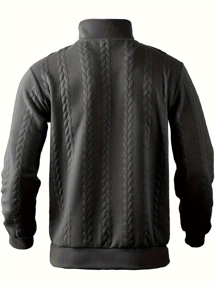 Rafael™ | Vintage Men's Sweater with Zipper