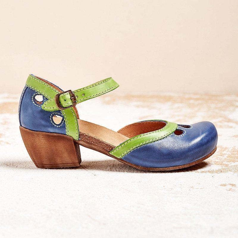 Sinead Sandals With Low Heels