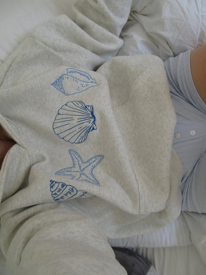 MARIBEL | SEASHELL UNISEX HOODIE