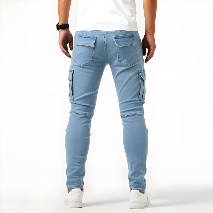 Samuel™ | Stretch Denim Cargo Pants