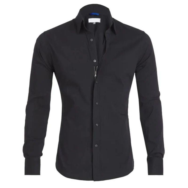 JULIAN | WRINKLE-FREE SHIRT WITH ZIP (1+1 FREE)