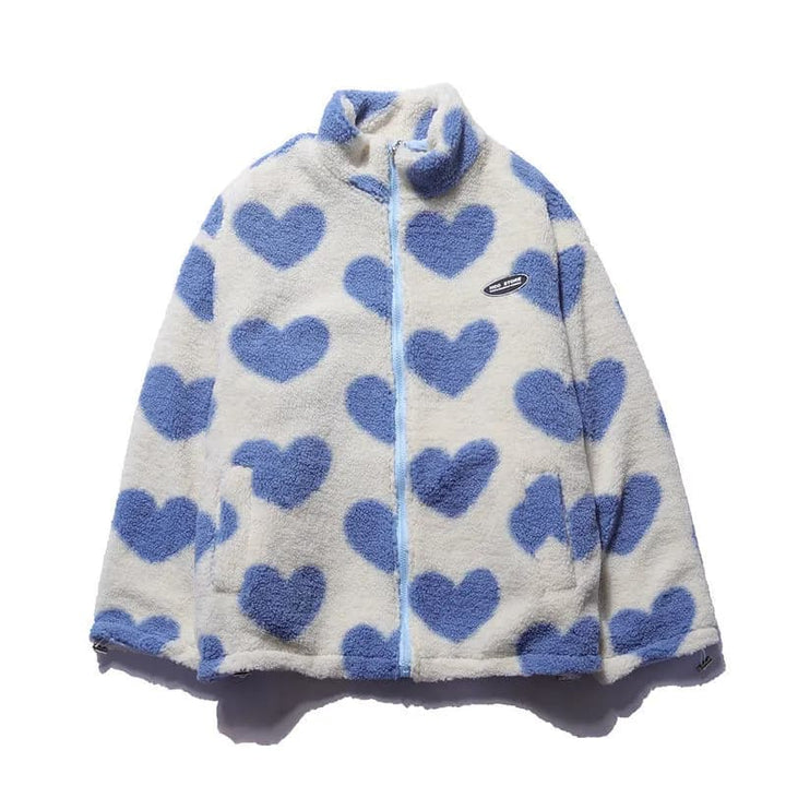 Anni | Revesrsible Heart Coat