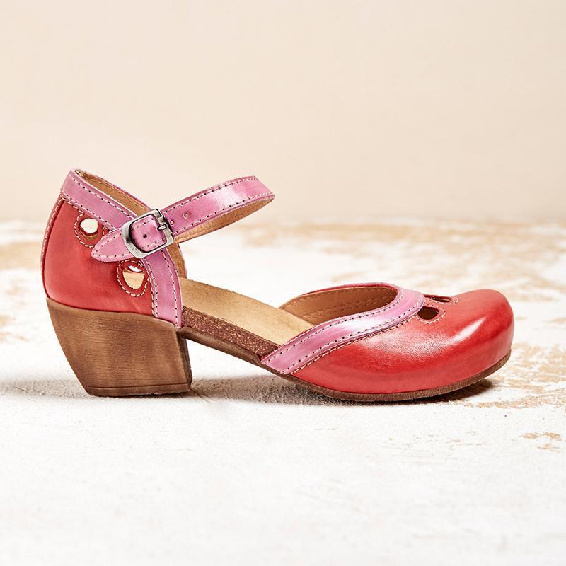 Sinead Sandals With Low Heels