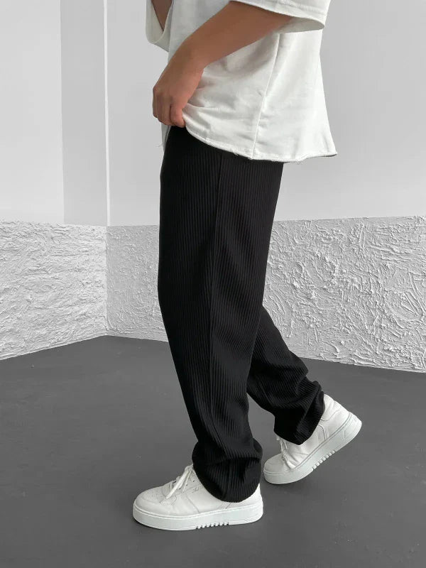 Jake | Ribbed spandex comfort pants