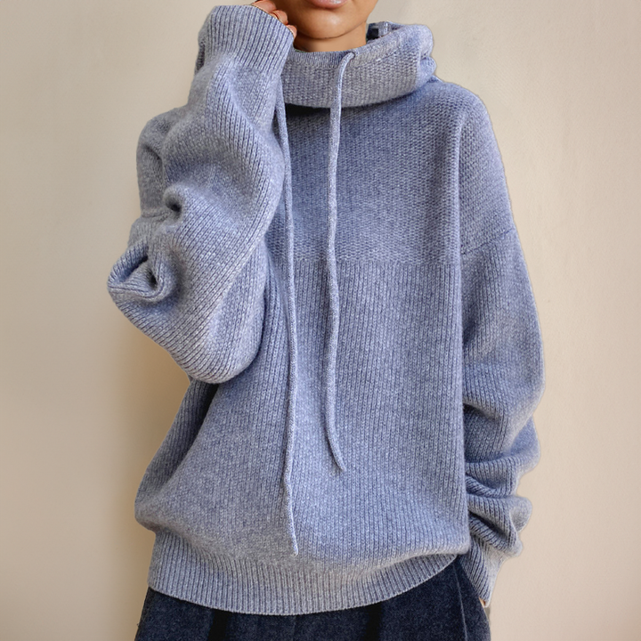 Aria | Cozy Knitted Hoodie