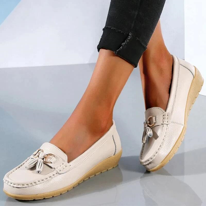 Clodagh Orthopaedic Leather Loafers