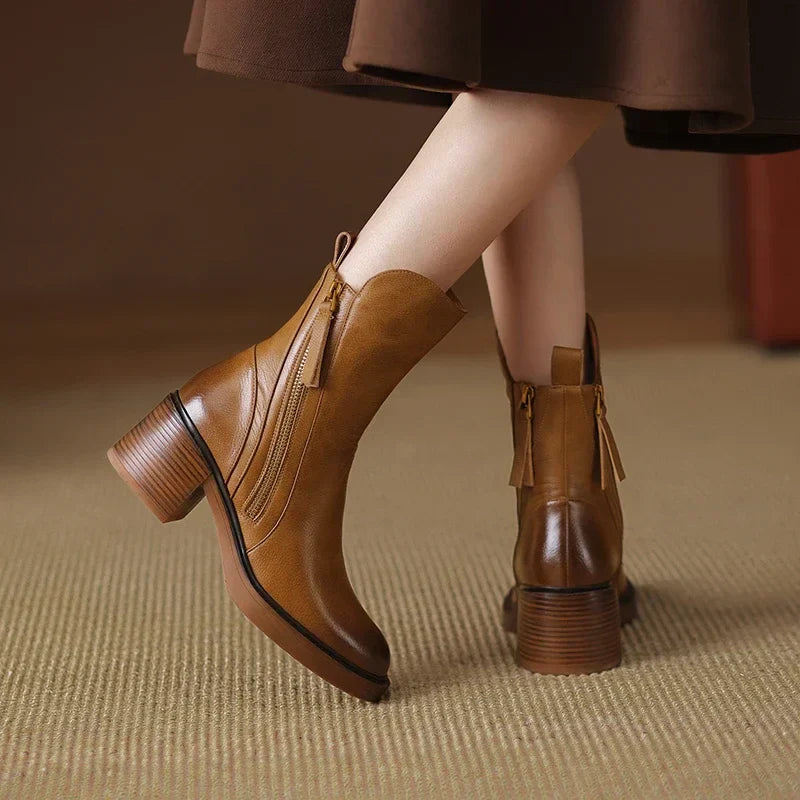 Amelia | Autumn High-cut Boots