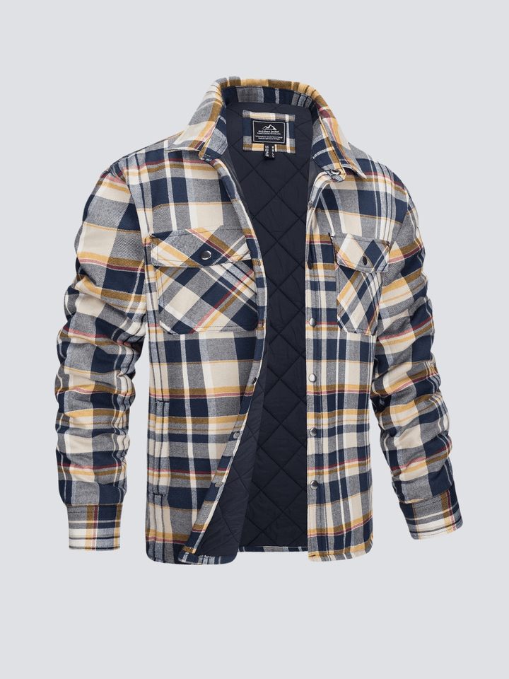 Oliver - Striped Flannel Jacket