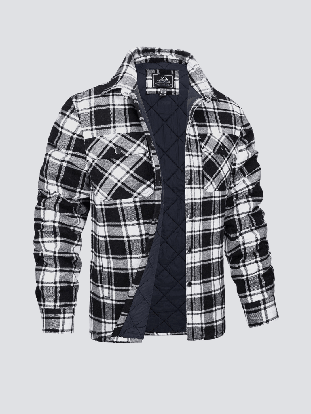 Oliver - Striped Flannel Jacket