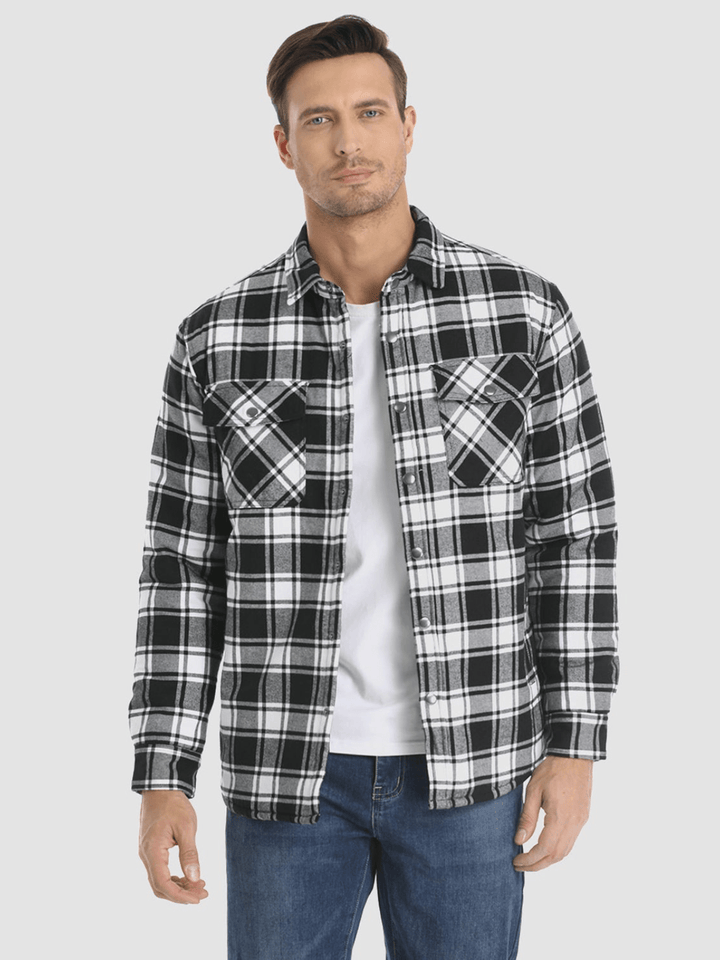 Oliver - Striped Flannel Jacket