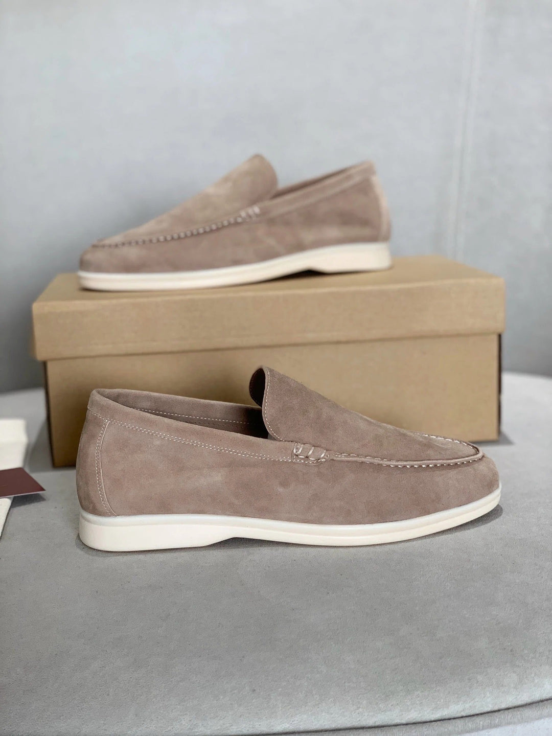 Dave™ | Men's suede leather loafers