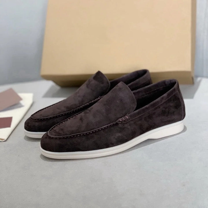 Dave™ | Men's suede leather loafers